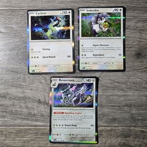 Pokemon Trading Card Holographic Set X3